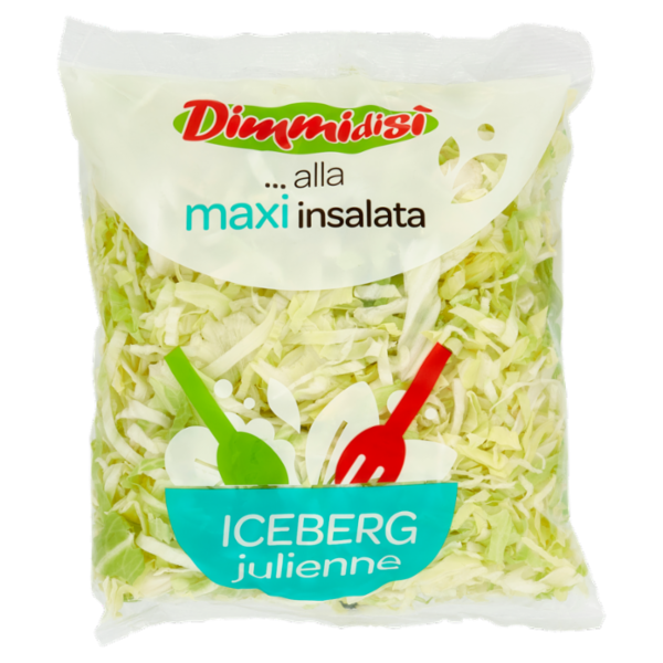 DimmidiSì ... alla maxi insalata Iceberg julienne 500 g