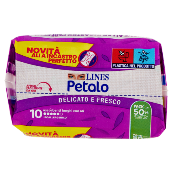 Lines Petalo lungo con ali 10 pz