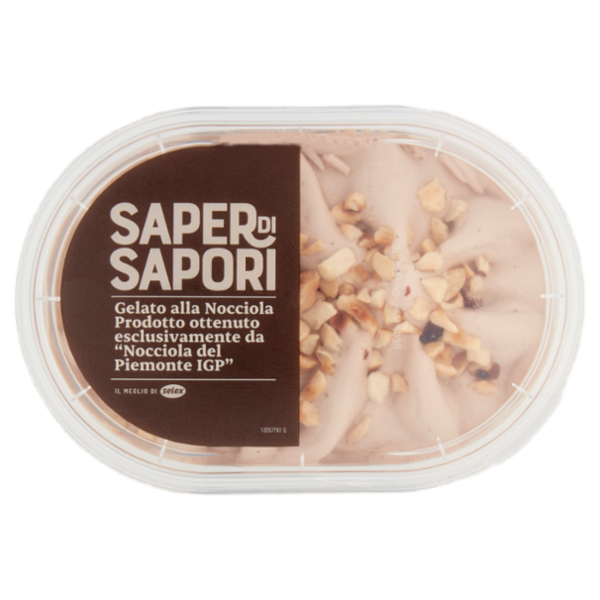 Selex Saper di Sapori Gelato Nocciola Del Piemonte I.G.P. 200 g