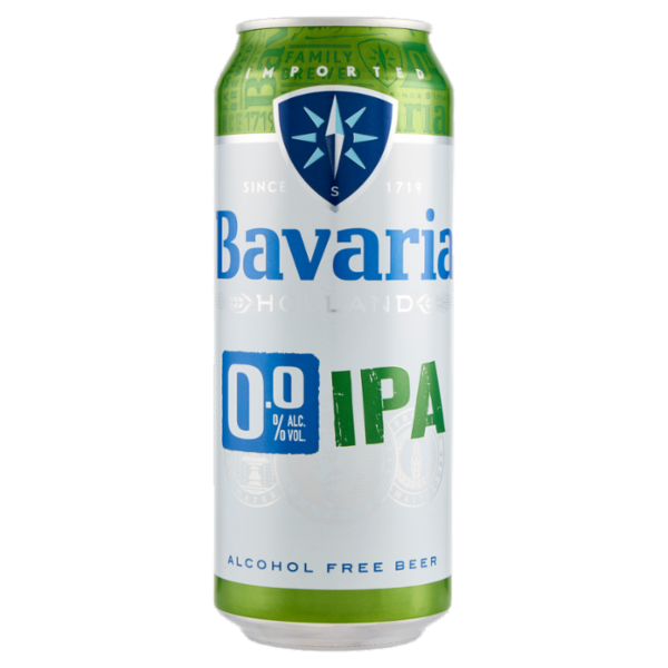 Bavaria 0.0% Alc. Vol. IPA 500 mL