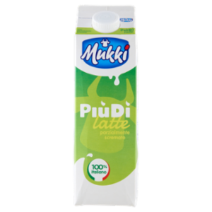 Mukki Più Dì Latte Parzialmente Scremato 1 Litro