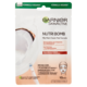 Garnier Maschera in Tessuto Nutriente Illuminante NutriBomb, Pelli Secche e Spente, Latte di Cocco