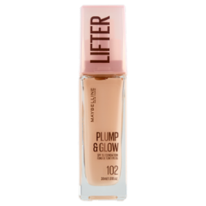 Maybelline New York Lifter Plump & Glow Fondotinta 102 30 Ml
