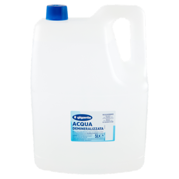 IL GIGANTE Acqua Demineralizzata 5 L