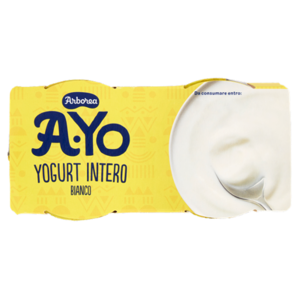 Arborea A-Yo Yogurt Intero Bianco 2 x 125 g
