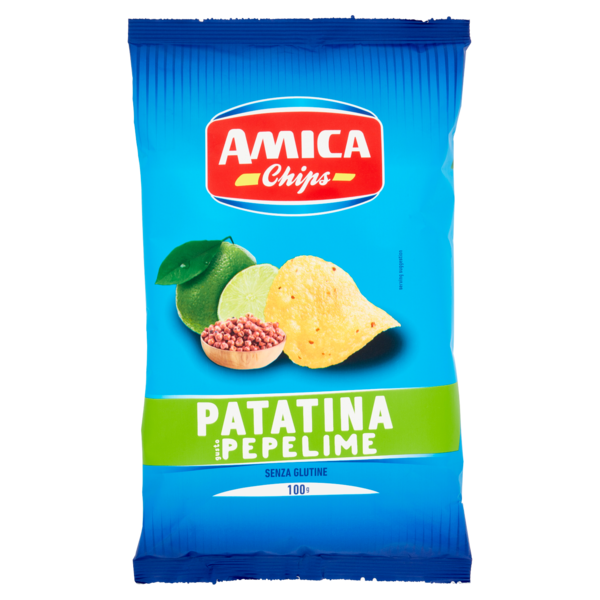 Amica Chips Patatina gusto Pepelime 100 g