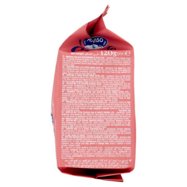 Monviso ègusto Crustini Classici con Olio Extravergine di Oliva 120 g