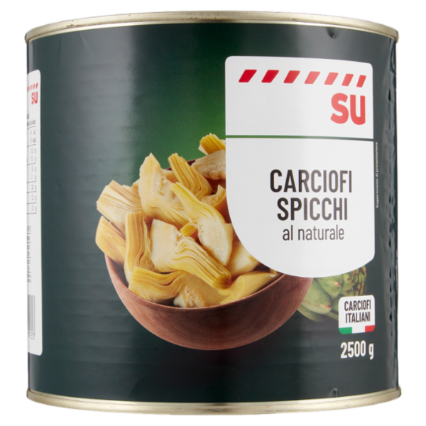 Sù Carciofi Spicchi al Naturale 2500 g