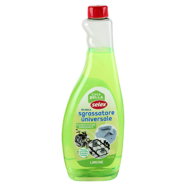 Selex Casa Bella Sgrassatore Limone Ricarica 750 ml