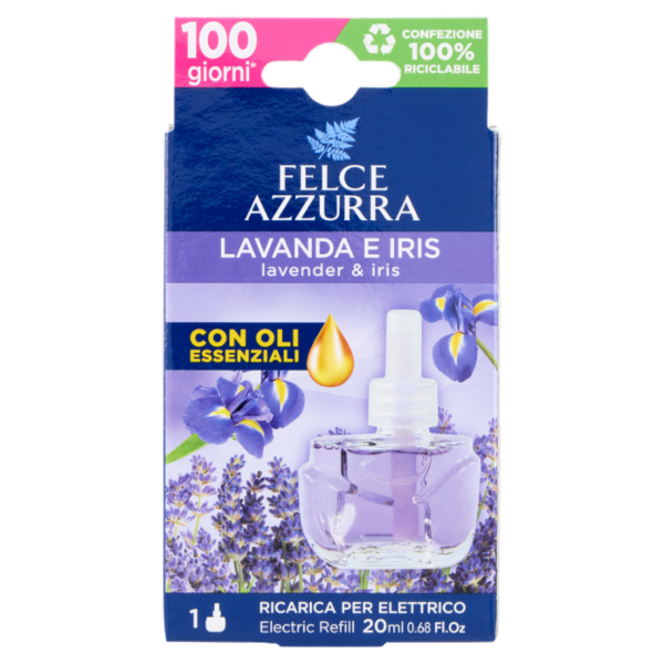 Felce Azzurra Lavanda e Iris Ricarica per Elettrico 20 ml