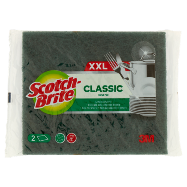 Scotch-Brite Classic Scrub Pad XXL 2 pz
