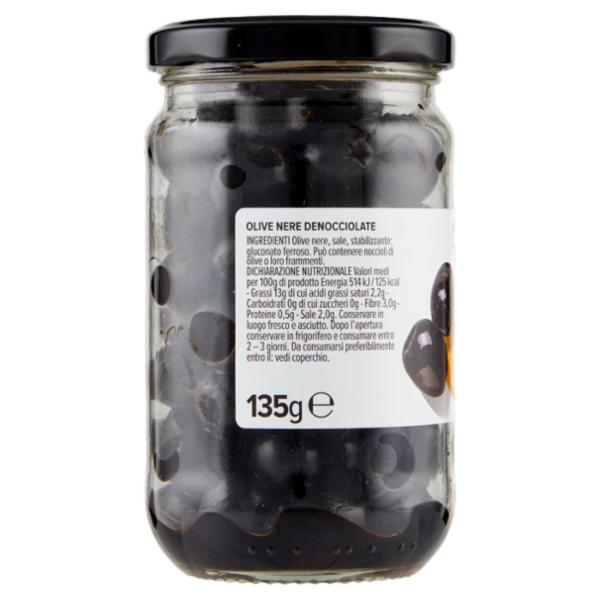 Consilia Olive Nere Denocciolate 135 g