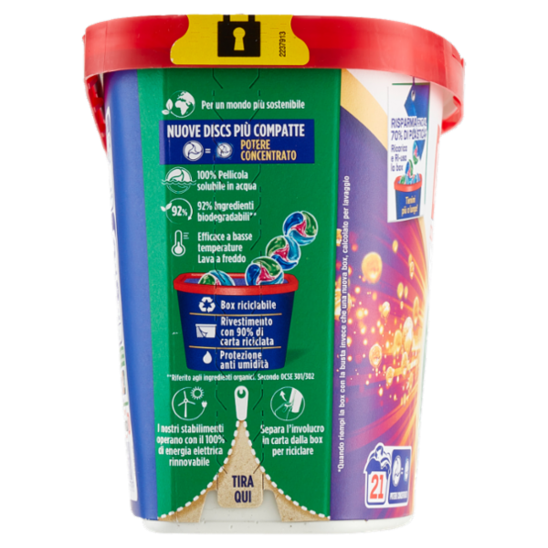 DIXAN Discs Color 21pz (346,5g)