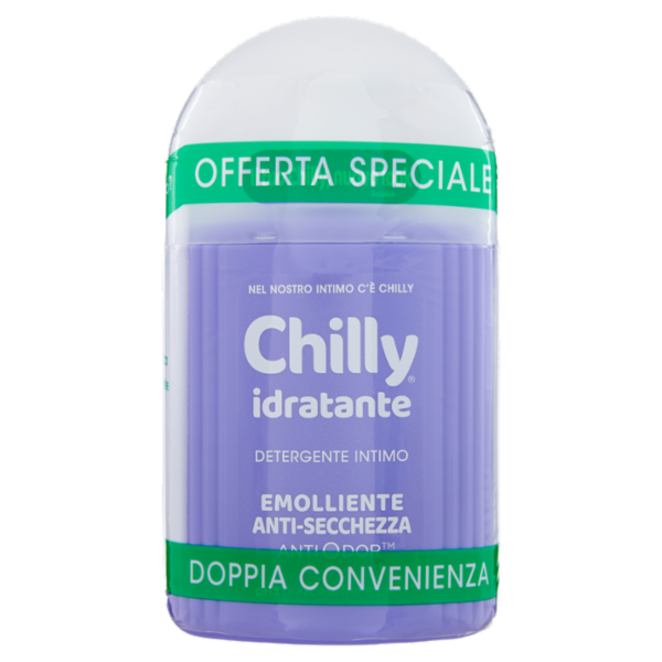 Chilly idratante Detergente Intimo 2 x 200 ml