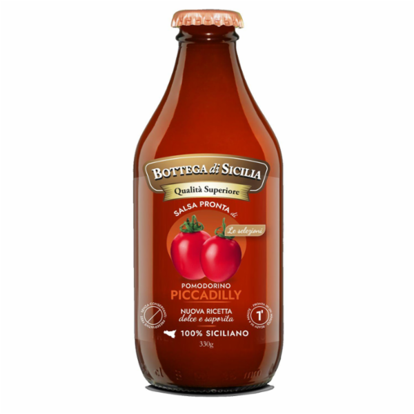 Bottega Di Sicilia Salsa Pronta Di Pomodoro Piccadilly 330 G