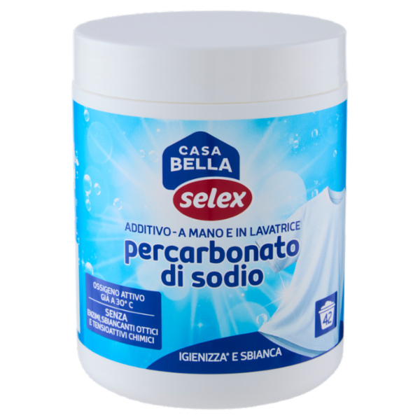 Selex Casa Bella Additivo a Mano e in Lavatrice Percarbonato di Sodio 500 g