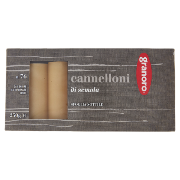 granoro n. 76 cannelloni di semola 250 g