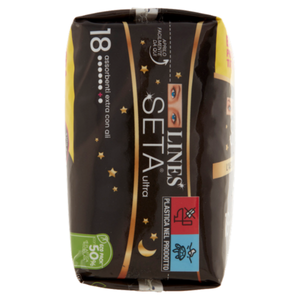 Lines Seta ultra extra con ali 18 pz