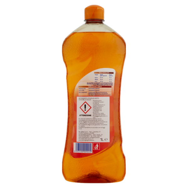 Selex Casa Bella Detergente per Stoviglie Aceto 1 L