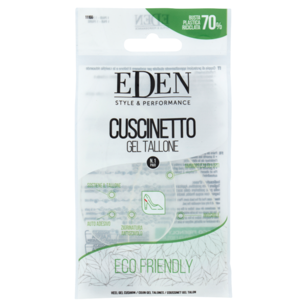 Eden Style & Performance Cuscinetto Gel Tallone 1 Paio