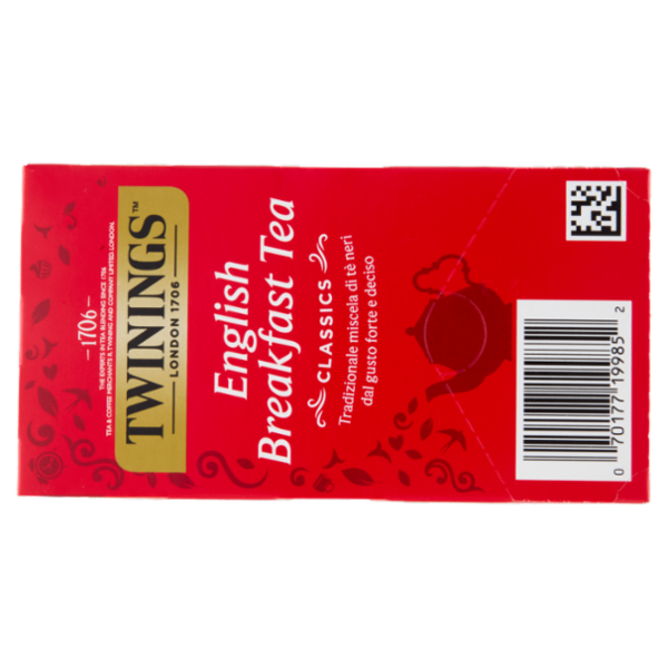 Twinings English Breakfast Tea Tè Nero 20 filtri The 40 g