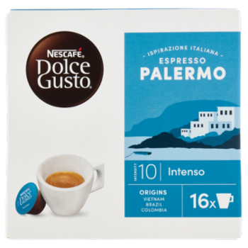 NESCAFÉ DOLCE GUSTO Espresso Palermo 16 Capsule Compatibili Nescafé Dolce Gusto 112g