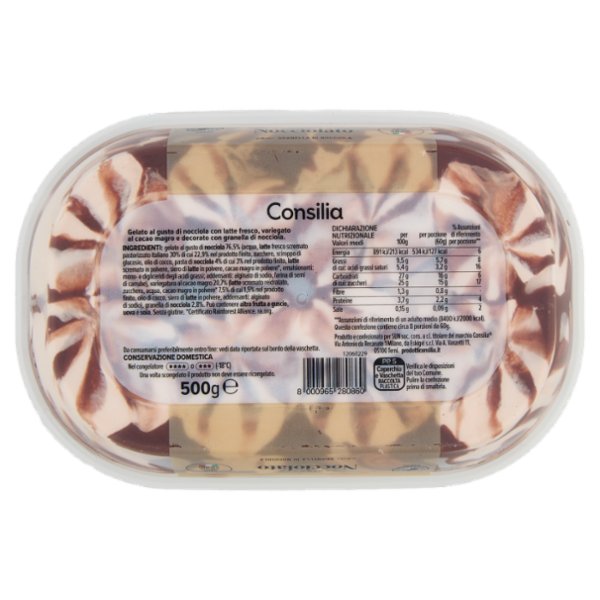 Consilia Gelato Variegato Nocciolato 500 g