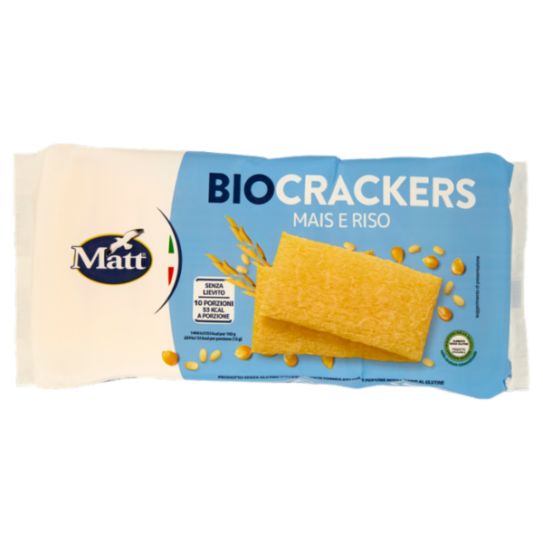 Matt Biocrackers Mais e Riso 150 g