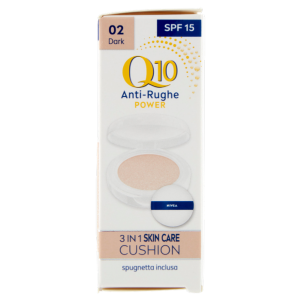 Nivea Q10 Power Anti-Rughe 3in1 Skin Care Cushion 02 Dark 15 g