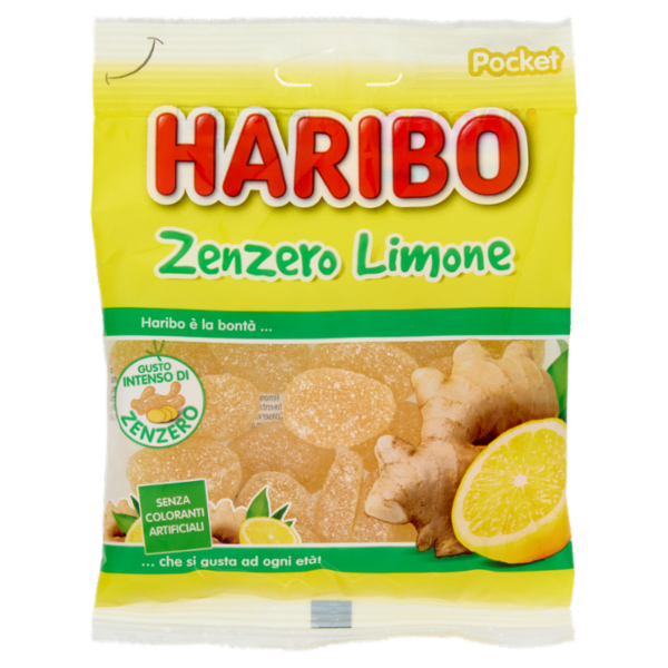 Haribo Zenzero Limone 80 g