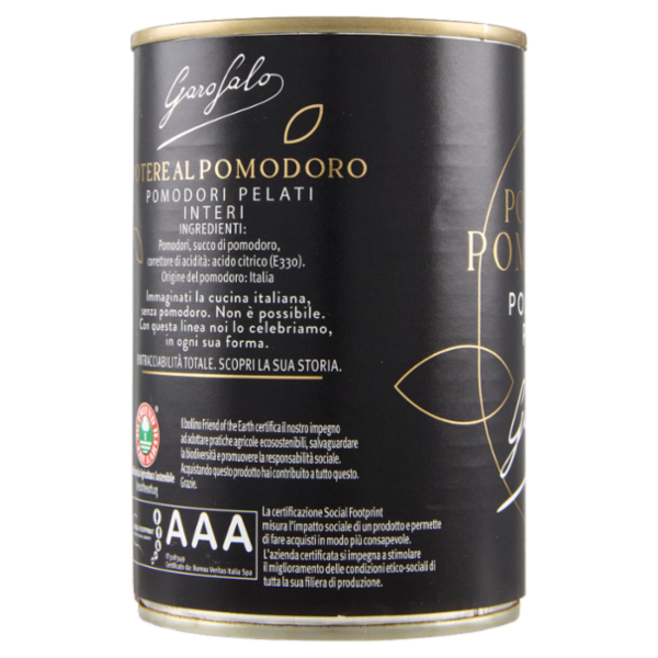 Garofalo Potere al Pomodoro Pomodori Pelati 400 g