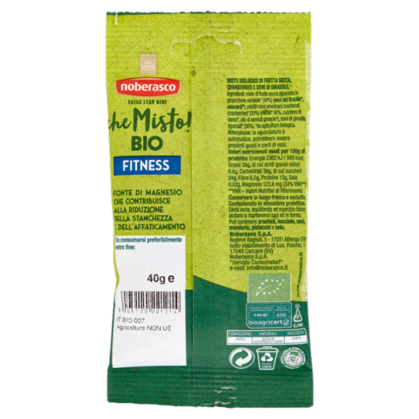 noberasco che Misto! Bio Fitness 40 g
