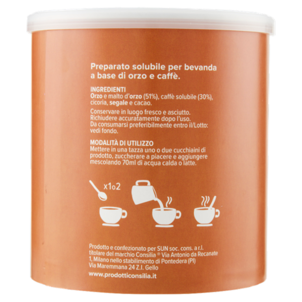 Consilia Orzo & Caffè Solubile 120 g