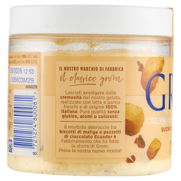 Grom Crema di Grom Avvolgente 240 g