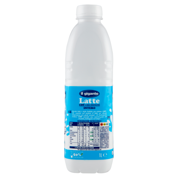 IL GIGANTE Latte UHT a Lunga Conservazione Intero 1 L