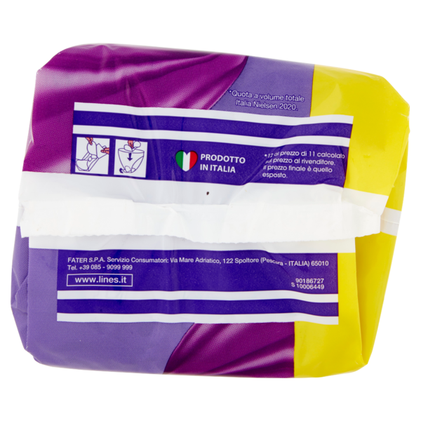 Lines Seta ultra lungo con ali 11+1 pz