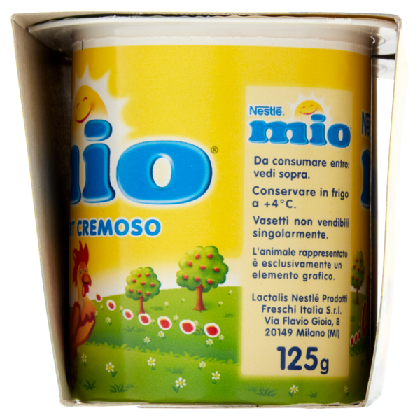 NESTLÉ MIO Yogurt Frutta & Verdura Banana, Mela e Carota 2 x 125 g
