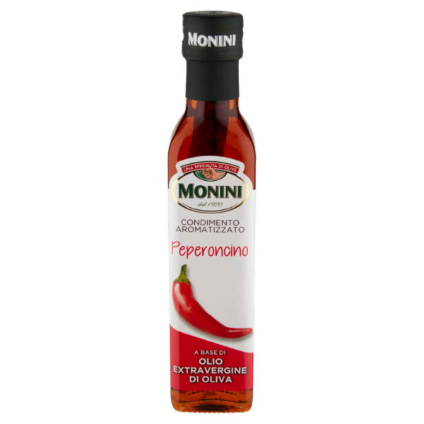 Monini Condimento Aromatizzato Peperoncino a Base di Olio Extravergine di Oliva 250 ml