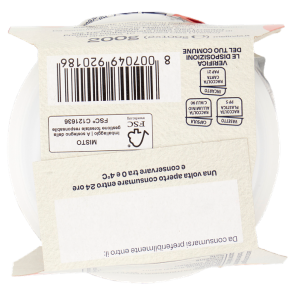 Melinda Mousse mela Golden e pesca 2 x 100 g