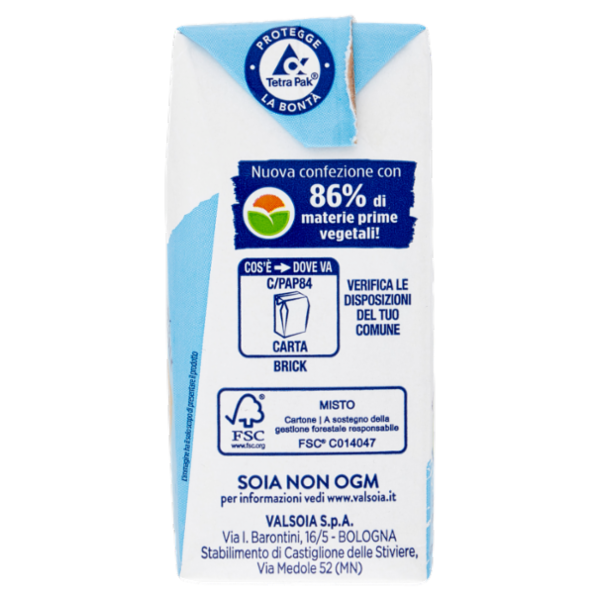 Valsoia Bontà e Salute Condisoia da cucina 200 ml