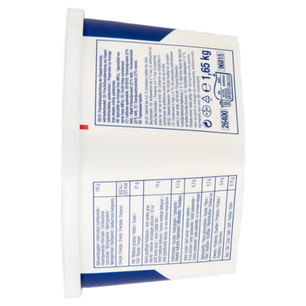 Philadelphia Original formaggio fresco spalmabile Professional - 1,65 kg