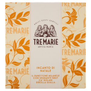 Tre Marie Incanto Di Natale Panettone Milanese 750g + Spumante Brut Ca' Bolani Ribolla Gialla 750ml