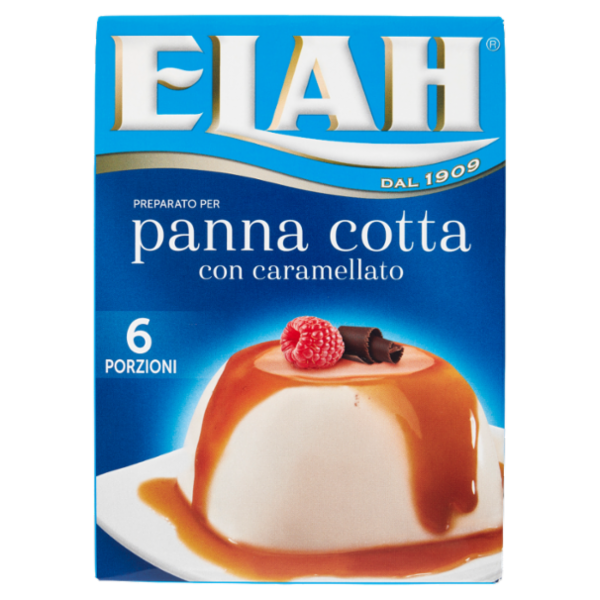 Elah Preparato per panna cotta con caramellato 90 g