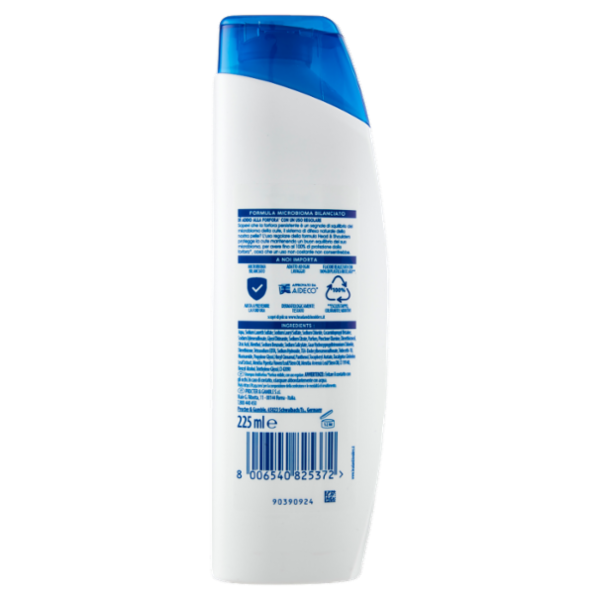 Head & Shoulders Shampoo Antiforfora Tea Tree Rinfrescante 225 ml