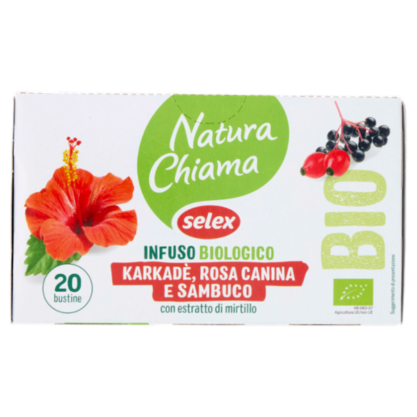Selex Natura Chiama Infuso di Frutti Misti Biologico 20 filtri 60 g