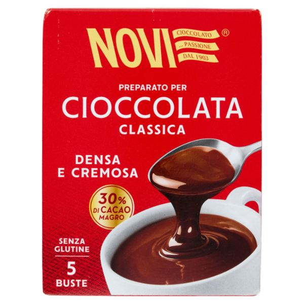 Novi Preparato per Cioccolata Classica 5 x 25 g