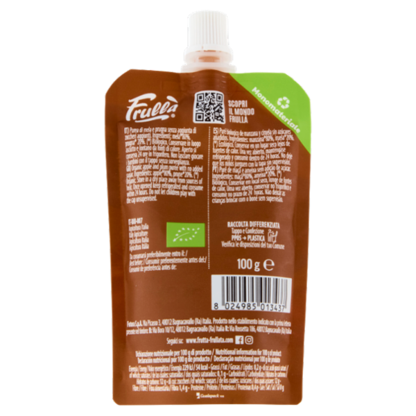 Frullà Biologico Mela Prugna 100 g