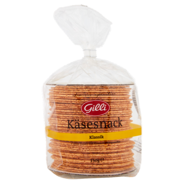 Gilli Snack al formaggio classic 150 g