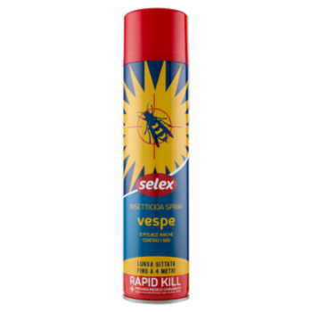 Selex Insetticida Spray Vespe e Calabroni 400 Ml