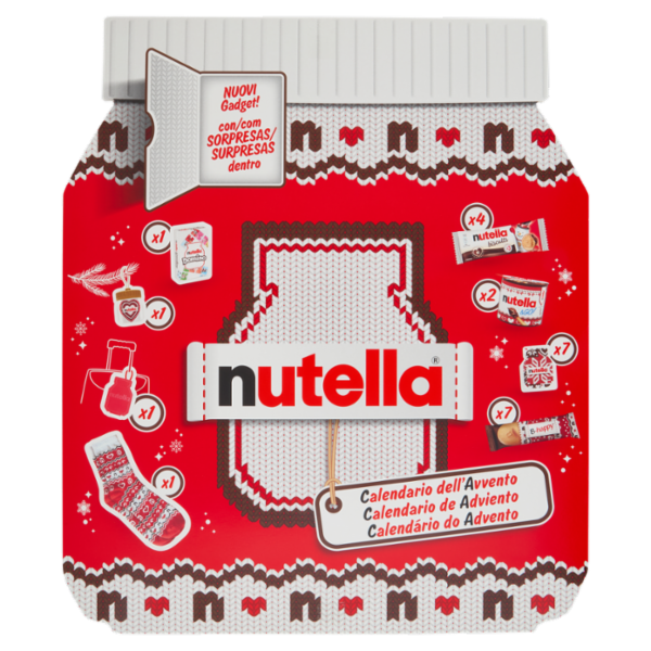 nutella Calendario dell'Avvento 20 pezzi 528 g